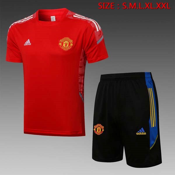 Formazione Manchester United Set Completo 2022 Rosso Nero 1